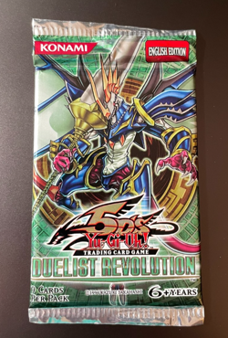 Yu-Gi-Oh DUELIST REVOLUTION DREV Sealed BOOSTER PACK Unlimited English 9 Cards - Image 1