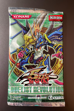 Yu-Gi-Oh DUELIST REVOLUTION DREV Sealed 1st Edition BOOSTER PACK English 9 Cards - Image 1
