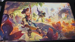 Disney Lorcana Disneyland Exclusive Wilds Unknown Woody And Buzz Playmat - Image 1