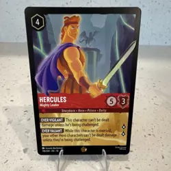 Hercules-Mighty Leader 118/204 Lorcana TCG - Whispers in the Well - Near Mint - Image 1