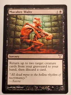 Macabre Waltz - Dissension - Magic the Gathering MTG Nice! - Image 1