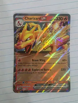 Pokemon Scarlet and Violet Charizard Ex Promo 161 NM - Image 1