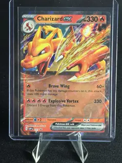Charizard ex 161 Holo Promo Scarlet & Violet Promo Pokemon Near Mint - Image 1
