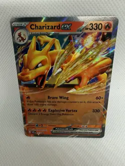 Pokemon Charizard ex SVP 161 Black Star Promo Near Mint Scarlet & Violet - Image 3