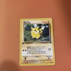 Pokemon TCG Pikachu Jungle 60/64 1st Edition Regular Common 47 - Image 1