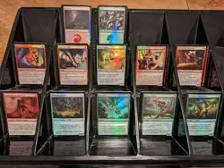 *ALL FOIL*Magic the Gathering Red/Green Casual pauper deck *ALL FOIL* - Image 1