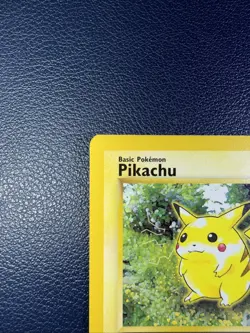 Pikachu Gold W WOTC Stamp 60/64 - 1st Edition WOTC Promo Pokemon TCG Jungle - LP - Image 2
