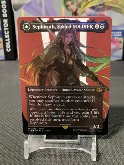 Sephiroth, Fabled SOLDIER (0382) (Borderless) Final Fantasy Foil - Image 1