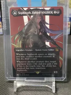 Sephiroth, Fabled SOLDIER (0382) (Borderless) Final Fantasy Foil - Image 3
