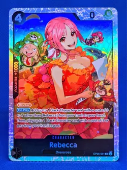 Rebecca OP05-091 SR | Premium Booster -The Best- Vol. 2 | One Piece TCG | EN - Image 1