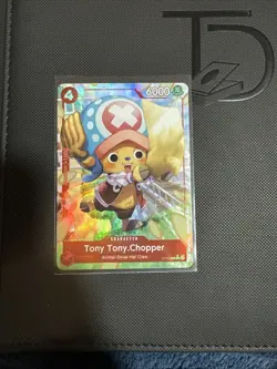 • Tony Tony.Chopper • ST21-008 Alt Art Parallel Holo One Piece TCG NM - Image 1
