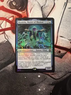 Mysterio, Master of Illusion Marvel's Spider-Man Foil Pre-Release NM - Image 1