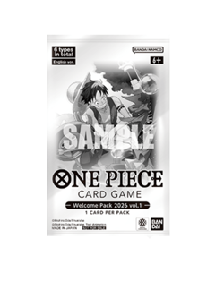 One Piece TCG - Welcome Pack 2026 Vol 1 - Promo Pack - Sealed - Image 1
