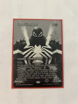 Opposition Agent - (Borderless) - Marvel's Spiderman (MAR) - MTG 0019 - Image 1