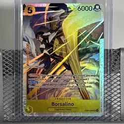 One Piece TCG OP15 Borsalino EB04-058 Adventure on Kami's Island Foil ENGLISH - Image 1
