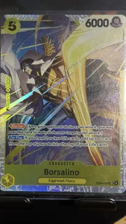 Borsalino EB04-058 SR Super Rare One Piece TCG OP15 Adventure on Kami's Island - Image 1