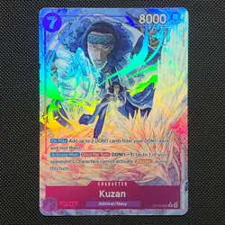 Kuzan Alternate Art OP16-063 One Piece The Time of Battle English Alt - Image 1
