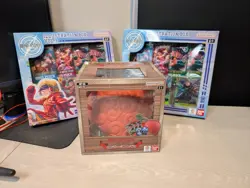 One Piece TCG Sealed Lot Illustration Collection Vol 3 + Devil Fruit - Image 1