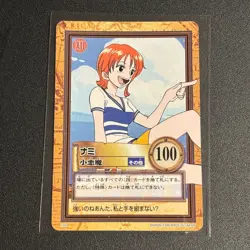 One Piece Carddass Hyper Battle Nami Little Devil C09 Made In 1999 - Image 1