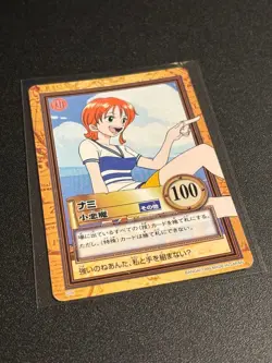 One Piece Carddass Hyper Battle Nami Little Devil C09 Made In 1999 - Image 2