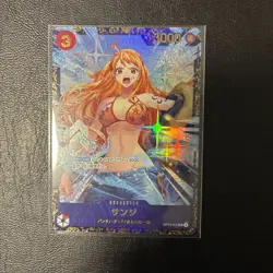 【US Duty Free】One Piece Card Game Sanji OP10-005 Flagship Nami Promo Card - Image 1