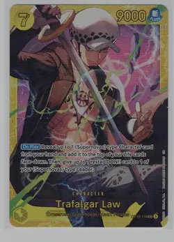 Trafalgar Law (119) Foil SEC Royal Blood OP10-119 NM - Image 1