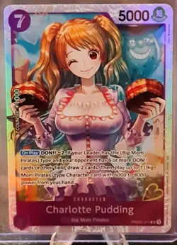 Charlotte Pudding PRB02-010 2024 The Best Vol. 2 SR Foil One Piece PK046A - Image 1