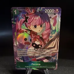 One Piece TCG Perona (Alternate Art) Foil Legacy of the Master #OP12-034 NM - Image 1