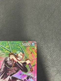 RORONOA ZORO OP13-037 TREASURE RARE ADVENTURES ON KAMI’S ISLAND ONE PIECE ENG - Image 3