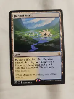 Flooded Strand Khans of Tarkir LP MTG - Image 1