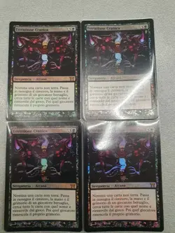 ESTRAZIONE CRANICA Extraction *FOIL* x 4 ITA - MTG CHAMPIONS OF KAMIGAWA NM/EX - Image 1
