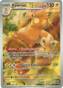 Pawmot - 209/198 - SV01: Scarlet & Violet Base Set NM Pokemon Card - Image 1