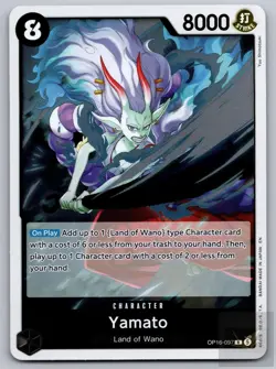 Yamato (097) OP16-097 Rare The Time of Battle One Piece Foil Near Mint - Image 1