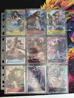 One Piece Karten Englisch +73 Rare Karten Alle NM - Image 1