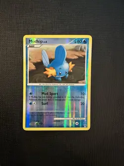 Mudkip Reverse Foil Pokemon Platinum Supreme Victors #116 2009 LP - Image 1