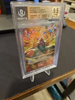 2024 One Piece Wings Of The Captain Buggy Foil SP OP03-008 BGS 9.5 GEM MINT - Image 5