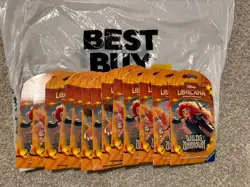 LOT OF 13 Disney Lorcana Wilds Unknown Sleeved Booster Pack SEALED NEW - Image 3