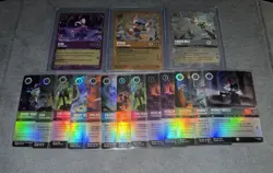 RESERVED LISTING Disney Lorcana Bundle 13 Epic Cards , 3 Promos As Pictured - Image 1