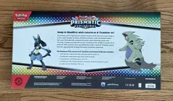 Pokemon Prismatic Evolutions Lucario & Tyranitar Ex Premium Collection Box - Image 2