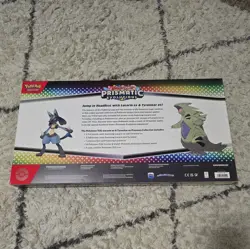Pokemon Prismatic Evolutions Lucario ex Tyranitar Premium Collection Sam's Club - Image 2