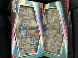 Pokemon Prismatic Evolutions Lucario EX & Tyranitar EX Premium Collection 14pack - Image 3