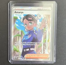 Pokemon Amarys - 132/131 - Ultra Rare NM-Mint Prismatic Evolutions - Image 1