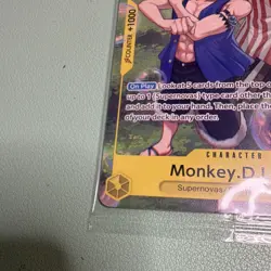 One Piece TCG Monkey.D.Luffy OP10-111 Set Sail Learn to Play Promo - Image 5