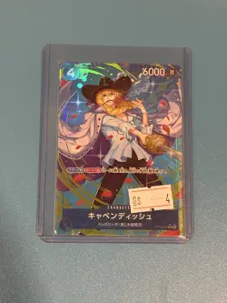 One Piece Card Cavendish OP10-045 R Parallel Alt Art Japanese Holo TCG NM - Image 1