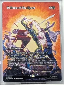 Defense of the Heart (Borderless) Marvel Universe Eternal-Legal Regular - Image 1