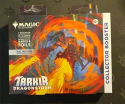 Magic The Gathering Tarkir Dragonstorm Omega Box Collector Booster Pack - Image 1