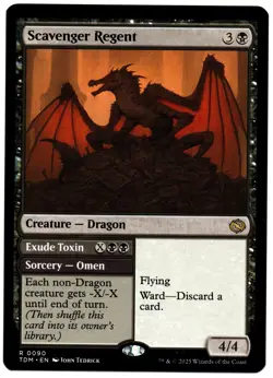 Scavenger Regent #0090 (TDM) Tarkir: Dragonstorm Rare MTG - Image 1