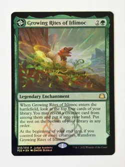 Growing rites of itlimoc - Foil - English - MTG Judge promo - NM - Image 1