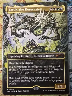 Yarok, the Desecrated (25) Secret Lair SLC Encyclopedia, Magic MtG, Regular, NM! - Image 1