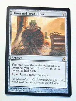 Thousand-Year Elixir Lorwyn Regular - Image 1